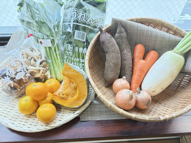 【1回購入】季節のあんしん野菜10～12品目セット〈ファミリア〉