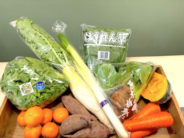 季節のあんしん野菜10～12品目セット〈ファミリア〉