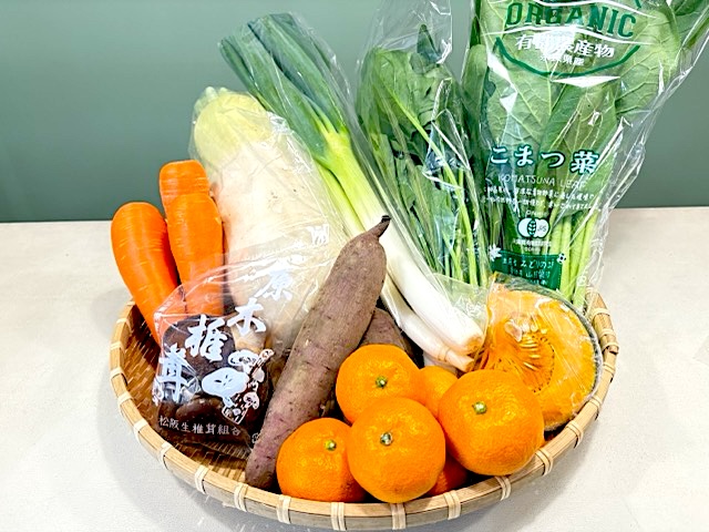 季節のあんしん野菜8～9品目セット〈アモーレ〉