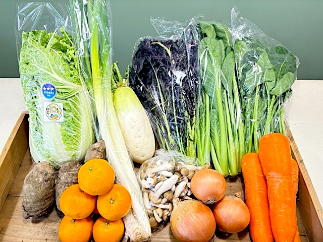 季節のあんしん野菜10～12品目セット〈ファミリア〉